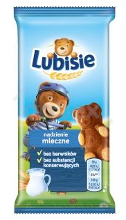 Lubisie Ciastka Mleczne 30g/24