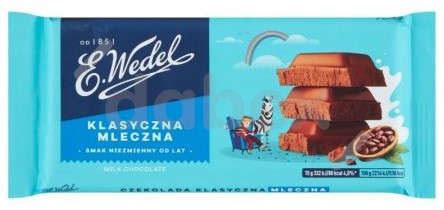 Wedel Czekolada Mleczna Klasyczna 90g/22