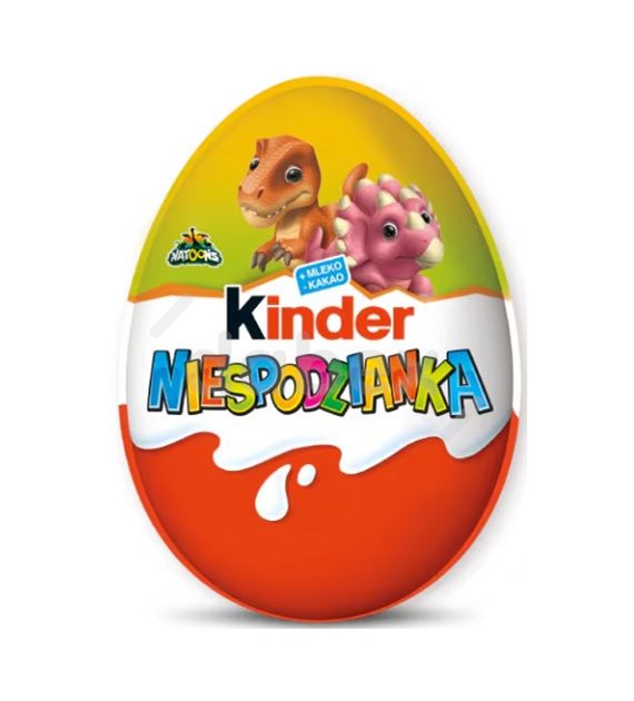 Ferrero Kinder Jajko Niespodzianka Zwierzak 20g/72