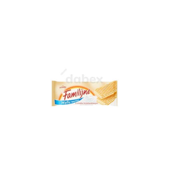 Jutrzenka Wafle Familijne Śmietankowe 180g/24