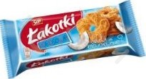 San Ciastka Łakotki Kokosowe 168g/12