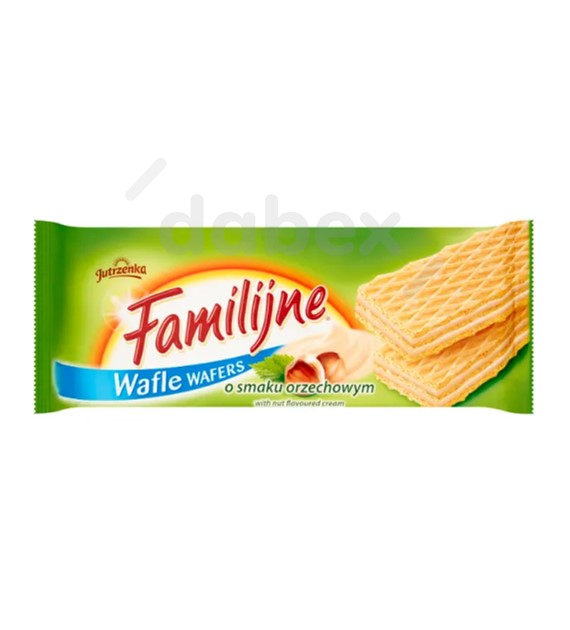 Jutrzenka Wafle Familijne Orzechowe 180g/24