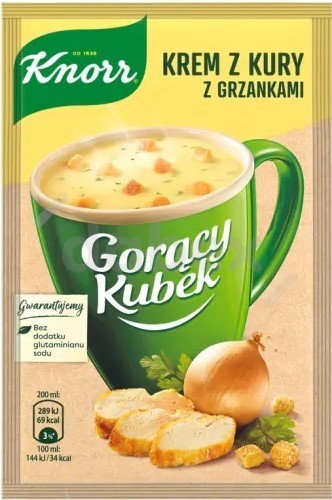 Knorr Quick Soup Chicken Cream with Croutons 16g