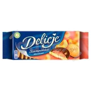Delicje Szampańskie Morelowe 147g/24