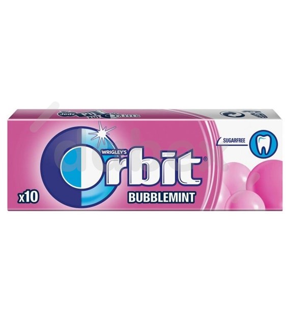 Guma Orbit Bubblemint Flavour 14g/30 IMP