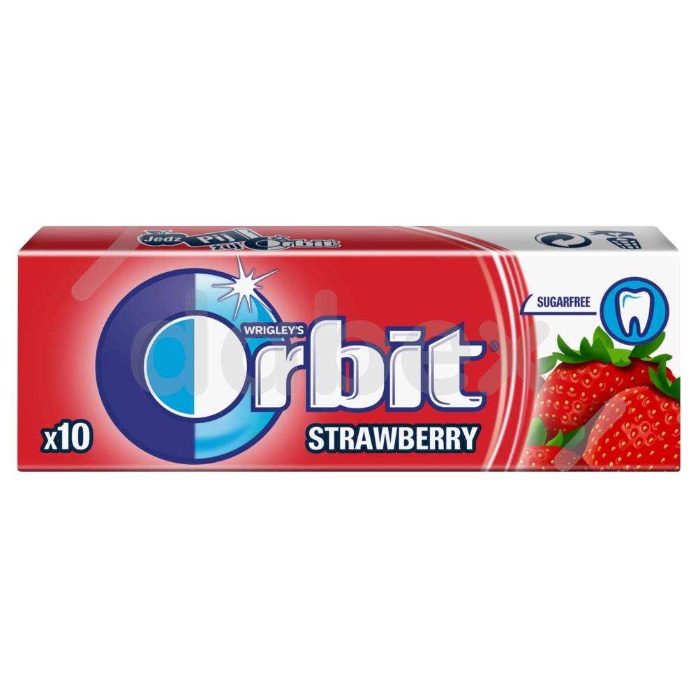 Guma Orbit Strawberry Flavour 14g/30 IMP