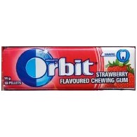 Guma Orbit Strawberry Flavour 14g/30 IMP
