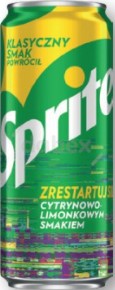 Sprite Puszka Wysoka 330ml/24