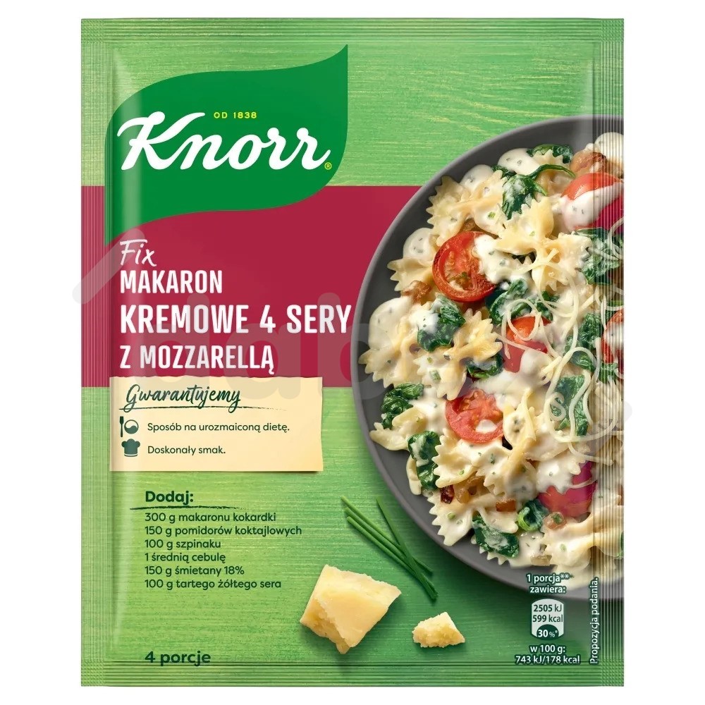 Knorr Fix 4 Cheeses 45g