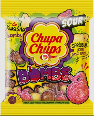 Chupa Chups Żelki Sour Bombs 90g/18