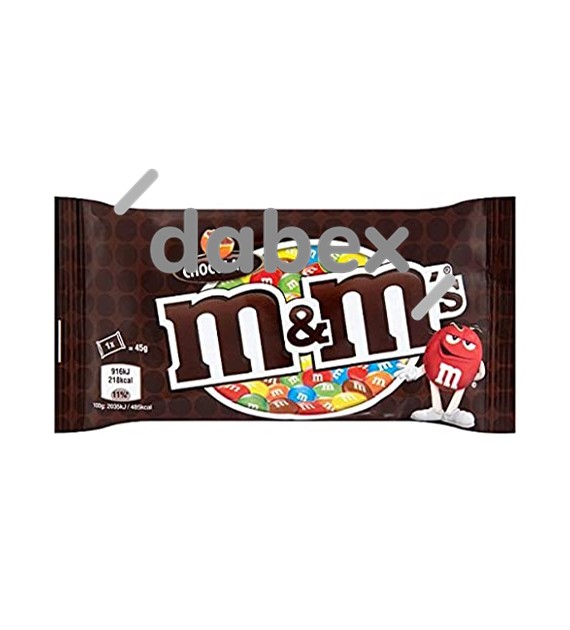 M&M's Chocolate Brązowe 45g/24 IMP