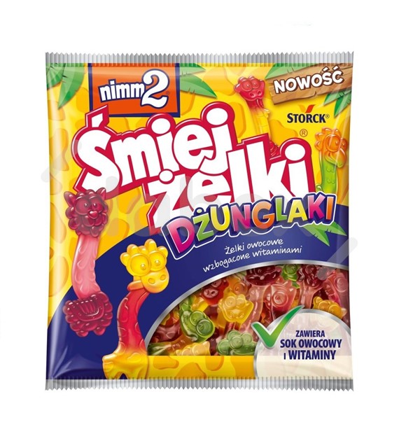 Nimm2 Smile Gummi  Śmiejżelki  Jungle 90g