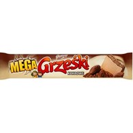 Wafel Grześki Mega Kakaowe Bez Polewy 34g/32