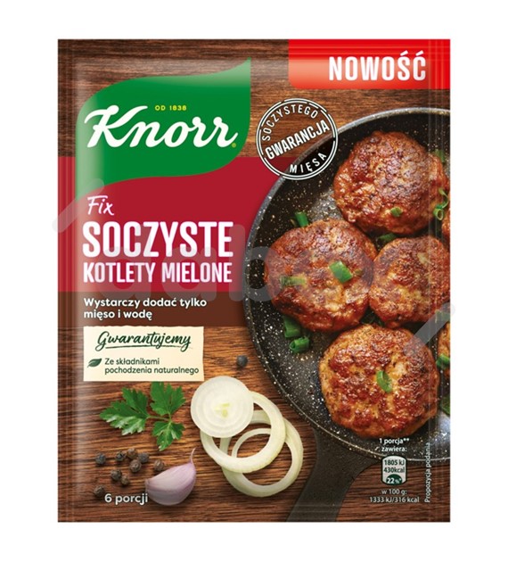 Knorr Fix Kotlety Mielone 70g/16