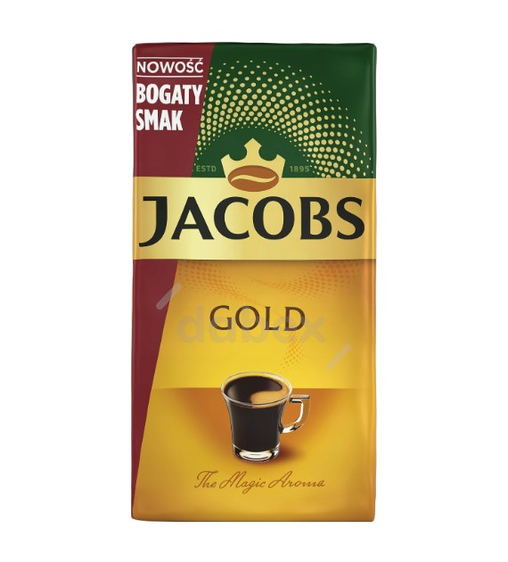 Jacobs Kawa Mielona Gold 500g/12