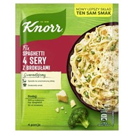 Knorr Fix Kremowe 4 Sery z Brokułami 39g/20