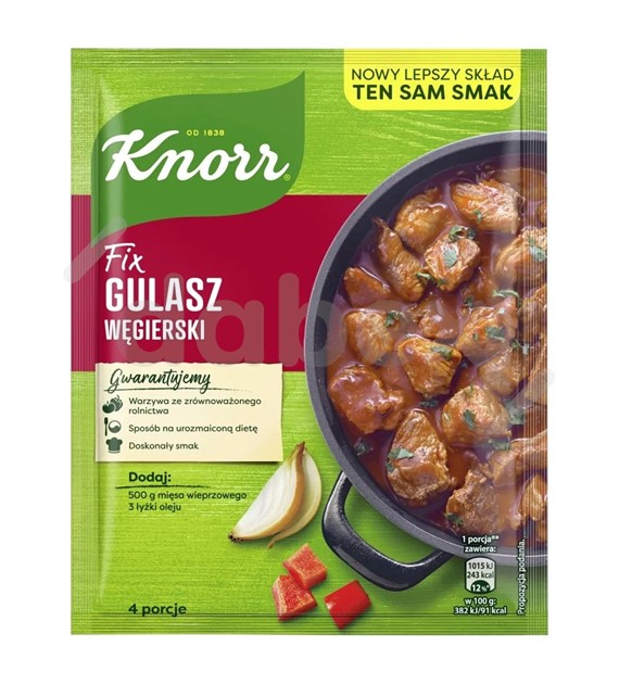 Knorr Fix Do Gulaszu 46g/20