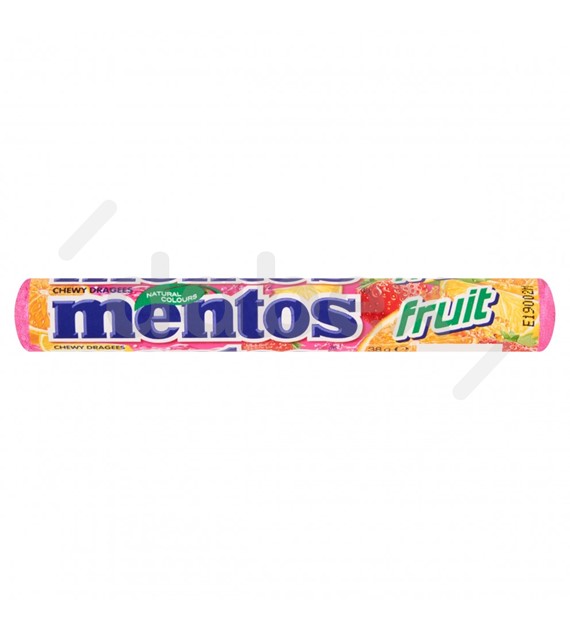 Mentos Fruit 38g/20 IMP