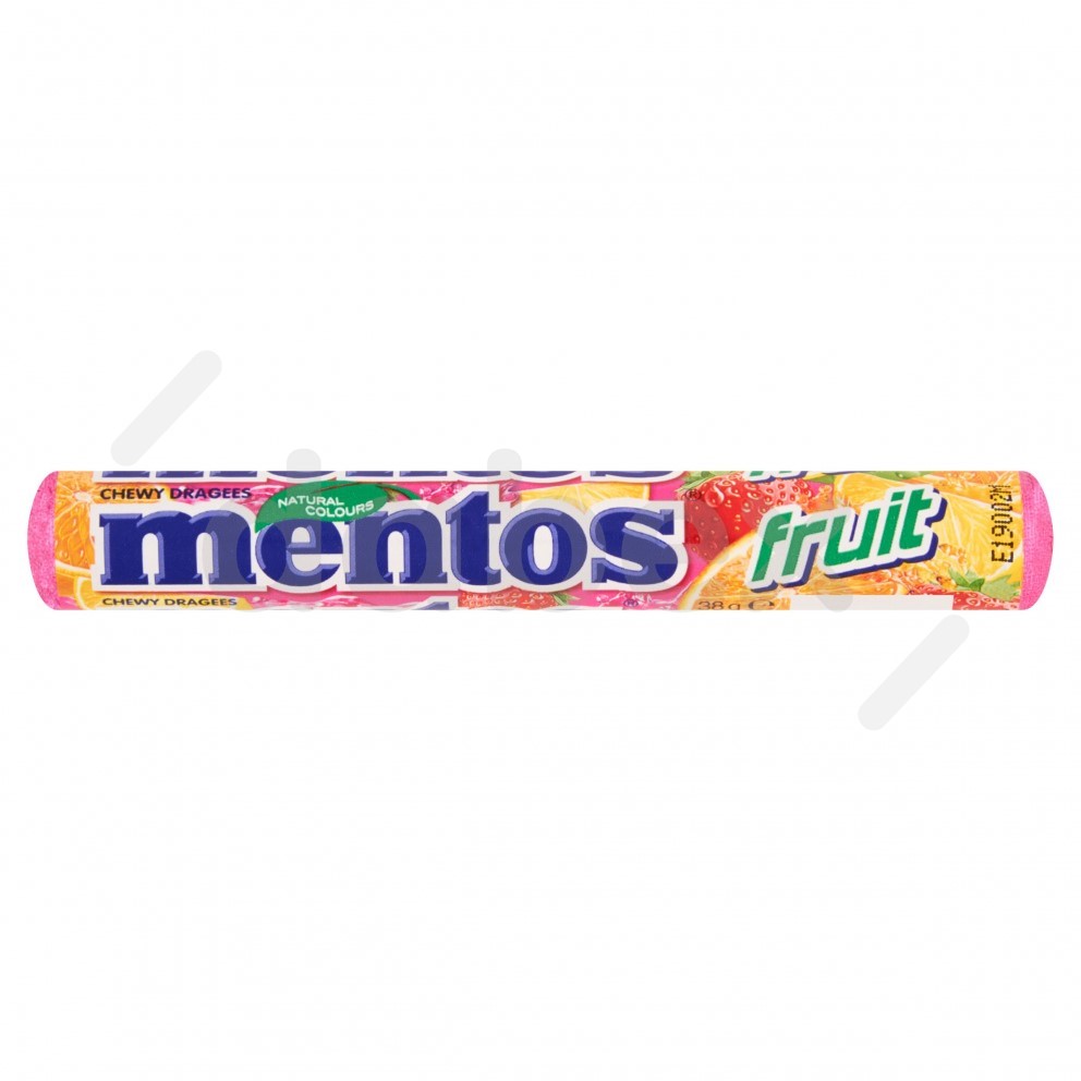 Mentos Fruit 38g/20 IMP