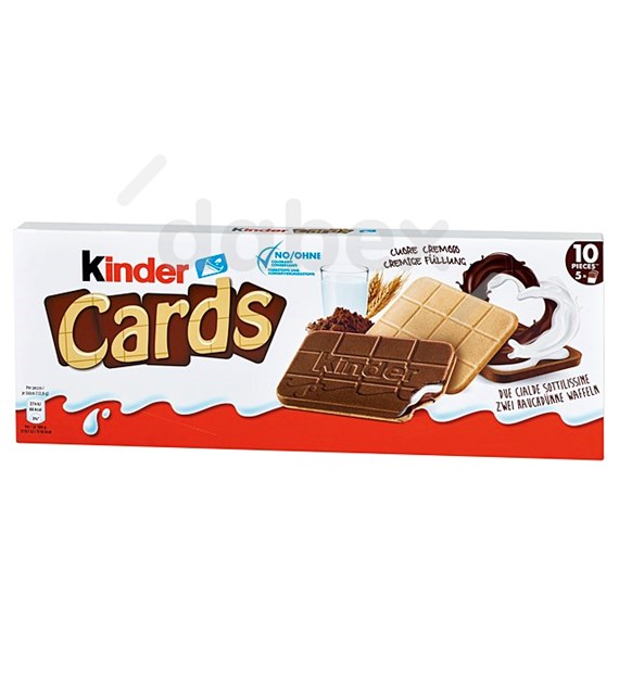 Ferrero Kinder Cards T3 76,8g/3/18 (3-Pak)