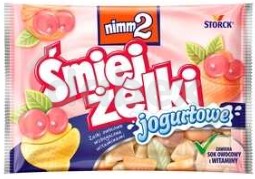 Storck Żelki Nimm2 Śmiejżelki Jogurtowe 100g/18