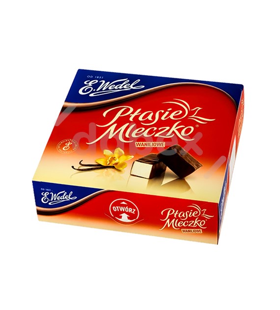 Wedel Ptasie Mleczko Dark Chocolate Vanilla 360g