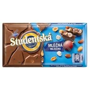 Studentska Czekolada Mleczna 170g/16 IMP