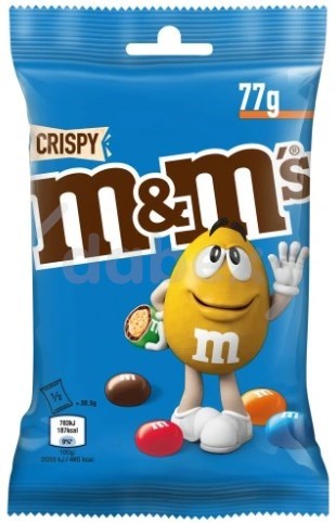 M&M's Crispy 77g/16 IMP