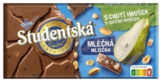Studentska Czekolada Gruszka 170g/16 IMP
