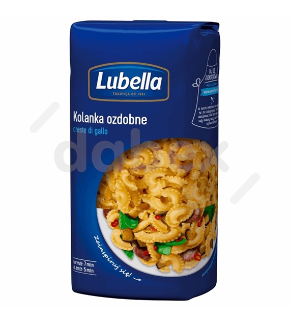 Lubella Makaron Kolanka Ozdobne 500g/18