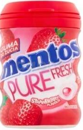 Mentos Pure Fres Strawberry Bottle 60g