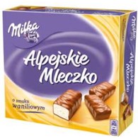 Milka Alpejskie Mleczko Waniliowe 330g/16