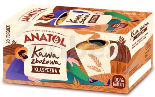 Delecta Kawa Zbożowa Anatol 20t 84g/15