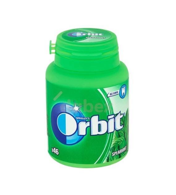 Guma BUTELKA Orbit Spearmint 64g/6/144 IMP