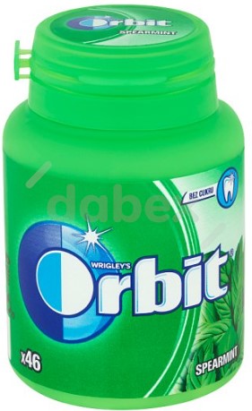 Orbit Spearmint Bottle 64g