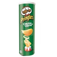 Chipsy Pringles Cheese&Onion 165g/19 IMP