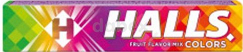 Halls Fruit Flavour Mix 33,5g