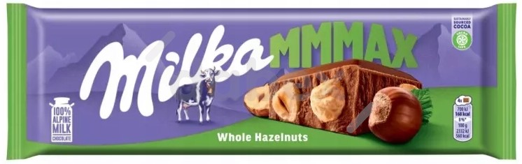 Milka Whole Hazelnut 270g