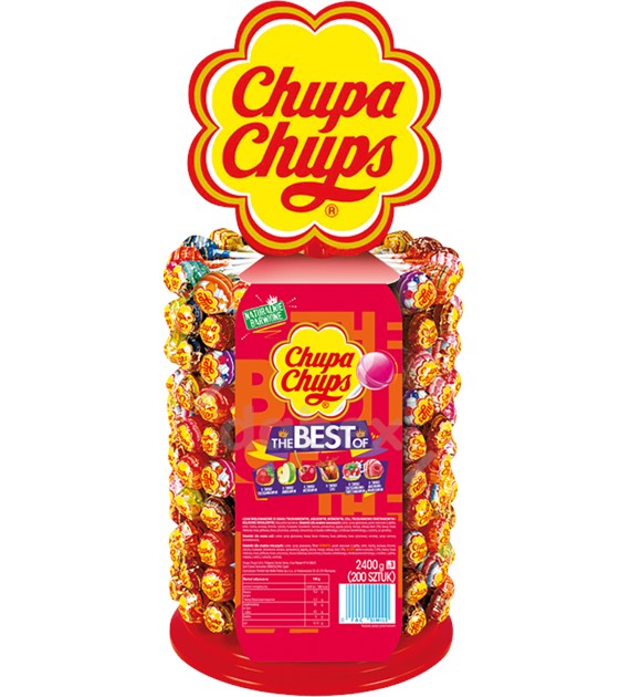 Chupa Chups The Best Of Wheel (200*12g)