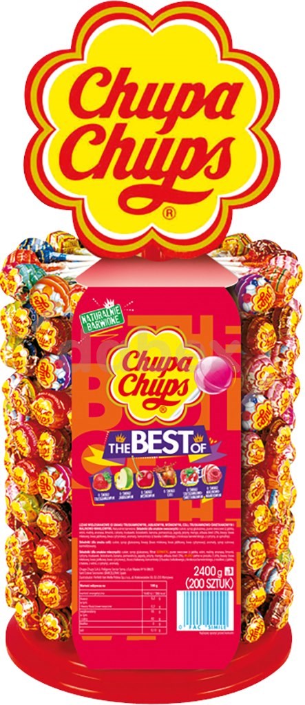 Chupa Chups The Best Of Wheel (200*12g)