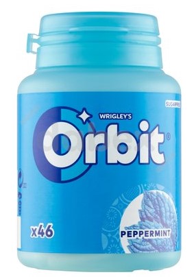 Orbit Peppermint Bottle 64g