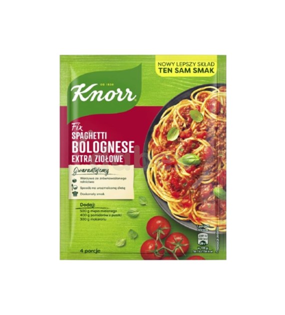 Knorr Fix Spaghetti Bolognese Extra Ziołowe 42g/21